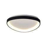 Mantra Niseko II Plafón LED triangular dimable negro 8634