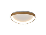 Mantra Niseko II Plafón LED triangular dimable oro 8635