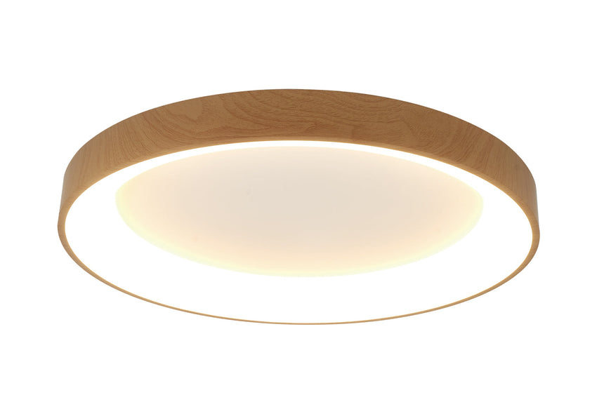 Mantra Niseko II Plafón LED regulable 78cm madera 8644