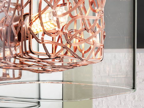 Lámpara aplique de pared Schuller Lios 1 luz cromo y co