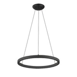 Mantra Riumar Lámpara de techo colgante LED 15W negro Ø62cm 8673