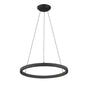 Mantra Riumar Lámpara de techo colgante LED 15W Ø62cm negro — ref. 8673 (1)