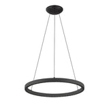 Mantra Riumar Lámpara de techo colgante LED 15W Ø62cm negro — ref. 8673 (1)