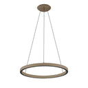 Mantra Riumar Lámpara de techo colgante LED 15W arena Ø62cm 8674