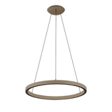 Mantra Riumar Lámpara de techo colgante LED 15W arena Ø62cm 8674