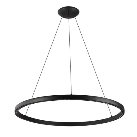 Mantra Riumar Lámpara de techo colgante LED 20W Ø92cm negro — ref. 8676 (1)