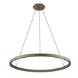 Mantra Riumar Lámpara de techo colgante LED 20W arena Ø92cm 8677
