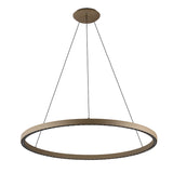 Mantra Riumar Lámpara de techo colgante LED 20W arena Ø92cm 8677