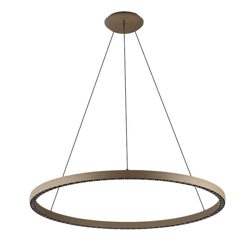 Mantra Riumar Lámpara de techo colgante LED 20W arena Ø92cm 8677