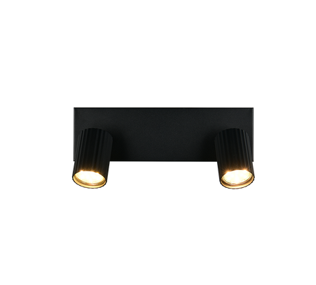 Foco Trio Soka LED negro mate 3000K 30cm 867700232