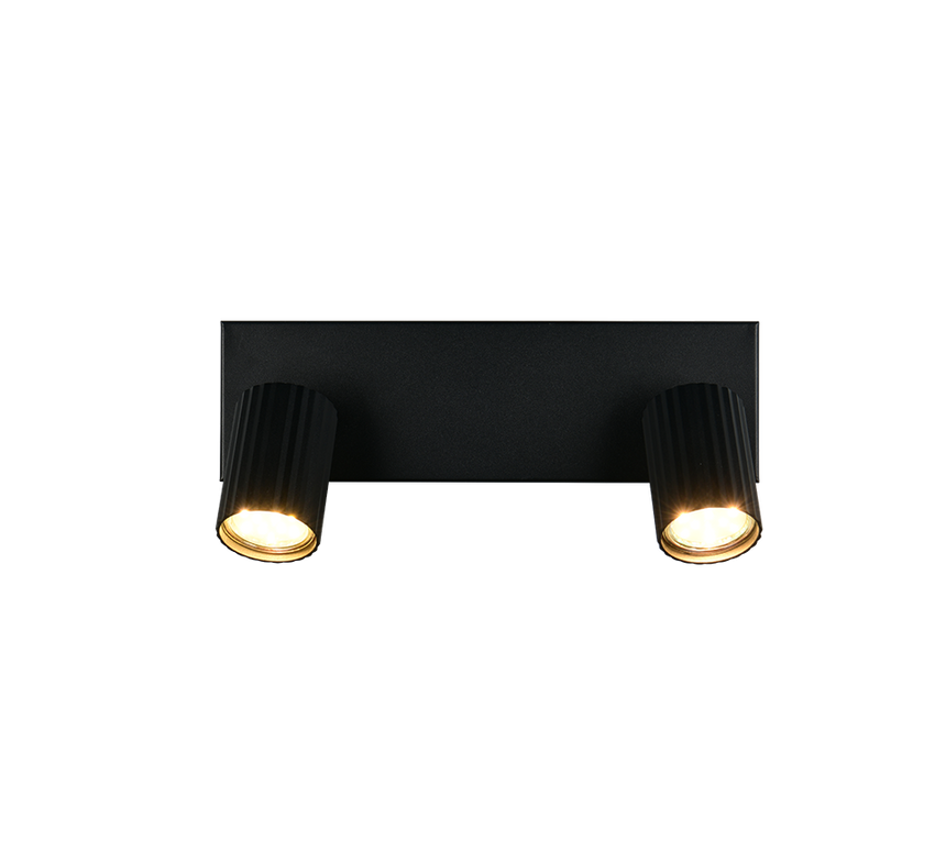 Foco Trio Soka LED negro mate 3000K 30cm 867700232