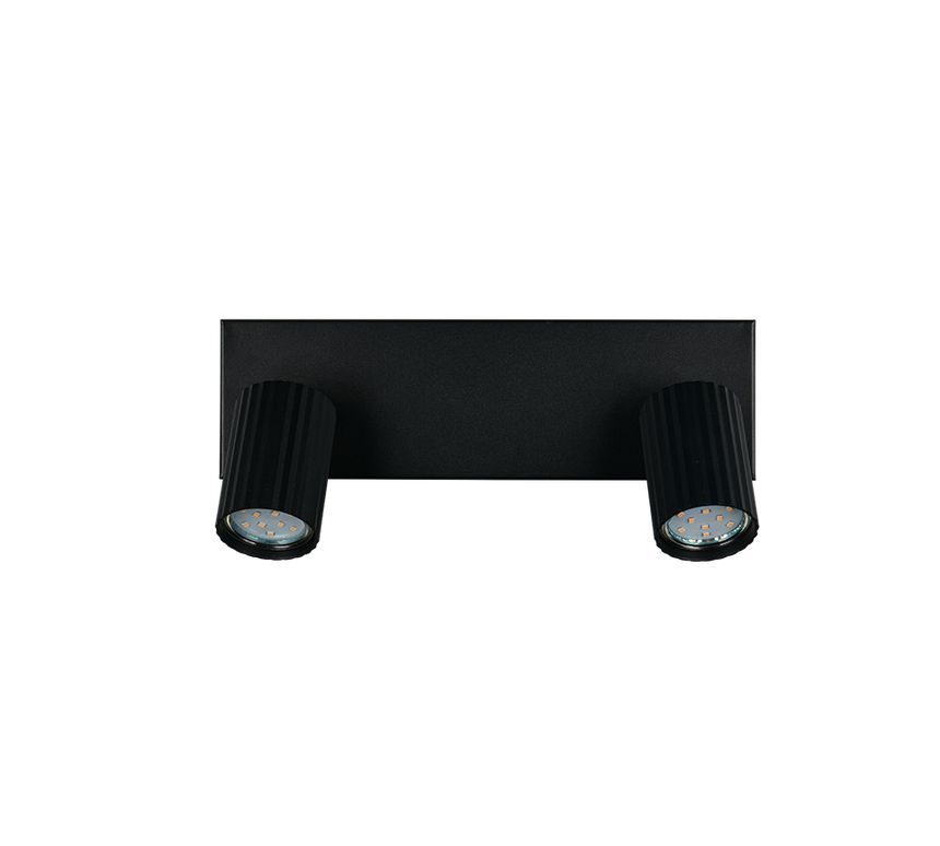 Foco Trio Soka LED negro mate 3000K 30cm 867700232