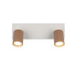 Foco Trio Soka LED marrón café 3000K 30cm 867700265