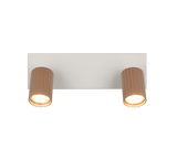 Foco Trio Soka LED marrón café 3000K 30cm 867700265