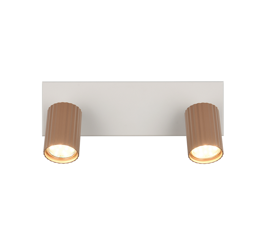 Foco Trio Soka LED marrón café 3000K 30cm 867700265