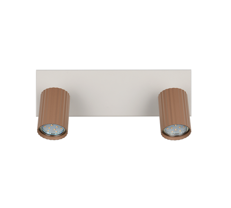 Foco Trio Soka LED marrón café 3000K 30cm 867700265