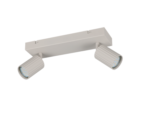 Foco Trio Soka LED gris cálido 3000K 30cm 867700276