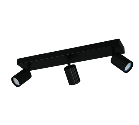 Foco Trio Soka LED negro mate 3000K 50cm 867700332