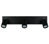 Foco Trio Soka LED negro mate 3000K 50cm 867700332