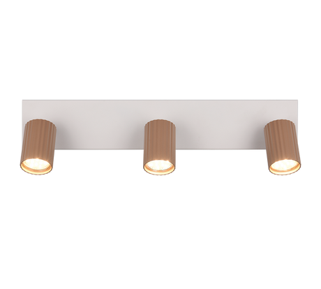 Foco Trio Soka LED marrón café 3000K 50cm 867700365