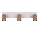 Foco Trio Soka LED marrón café 3000K 50cm 867700365