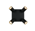 Foco Trio Soka LED negro mate 3000K 20cm 867730432