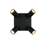 Foco Trio Soka 4 luces GU10 20cm negro mate — ref. 867730432 (1)