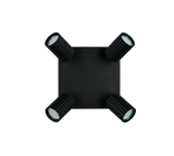 Foco Trio Soka LED negro mate 3000K 20cm 867730432