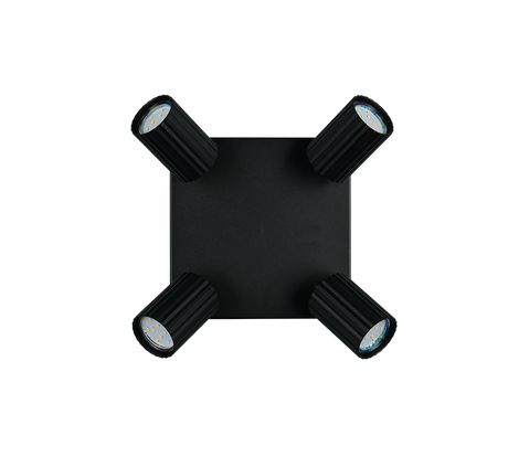 Foco Trio Soka LED negro mate 3000K 20cm 867730432