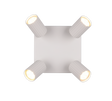 Foco Trio Soka LED gris cálido 3000K 20cm 867730476