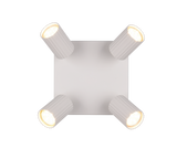Foco Trio Soka LED gris cálido 3000K 20cm 867730476