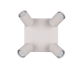Foco Trio Soka LED gris cálido 3000K 20cm 867730476