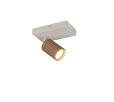 Foco Trio Soka LED marrón café 3000K 9cm 867770165