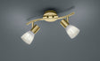 Foco Trio Levisto LED latón mate 3000K regulable 33cm 871010208