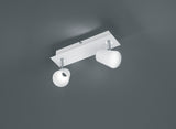 Trio Narcos LED metal spotlight white mat 873170231