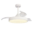 Mantra Alaska Ventilador de techo con luz plafón LED 60W blanco 8752