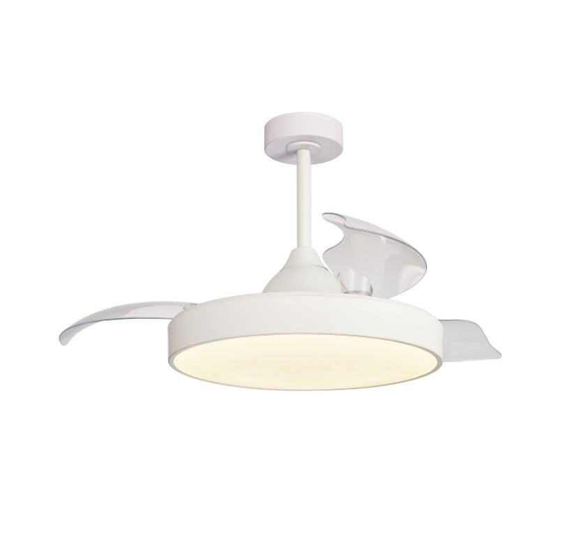 Mantra Alaska Ventilador de techo con luz plafón LED 45W blanco 8755