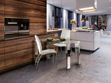 Schuller Malibu dining table in steel and glass 876873