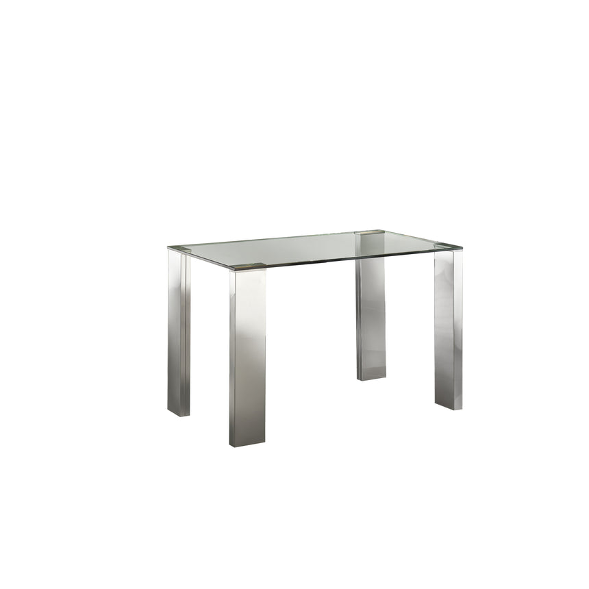 Schuller Malibu dining table in steel and glass 876873