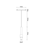 Empotrable Magneto Mantra negro 8825