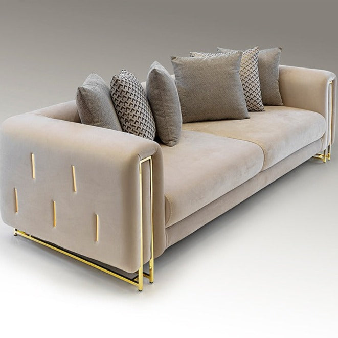 Schuller Viena Sofá 3 plazas beige oro 8831033