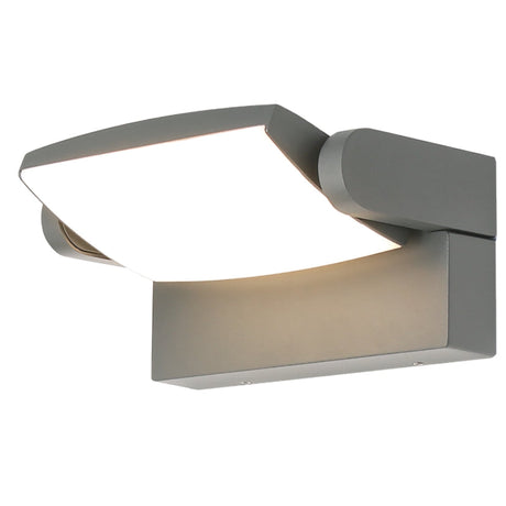 Aplique Mantra Hood LED aluminio 3000 IP65 8,6cm gris oscuro — ref. 8896 (2)