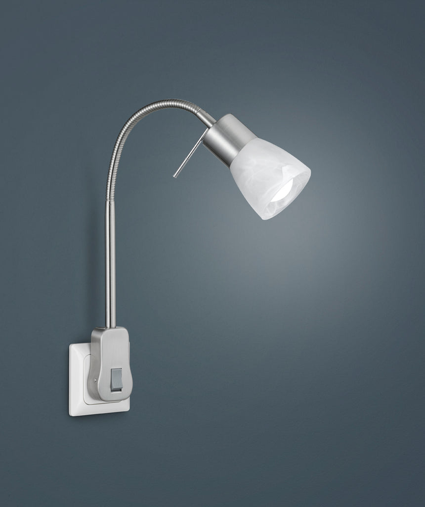 Trio Levisto Matt Nickel Metal LED Spotlight 891010107