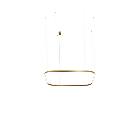 Lámpara de techo colgante LedsC4 Geometric Square Surface 1600x1600mm grande QS4X-00X9AZRUEF