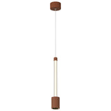 Mantra Fugaz Lámpara de techo colgante LED 7W 3000K camel+oro rosa 8948
