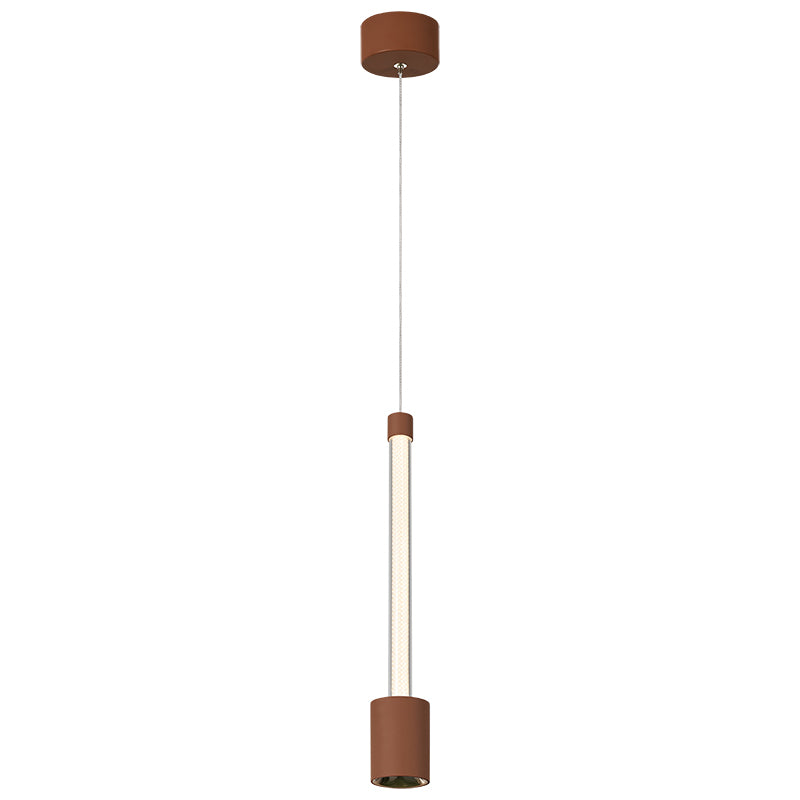 Mantra Fugaz Lámpara de techo colgante LED 7W 3000K camel+oro rosa 8948