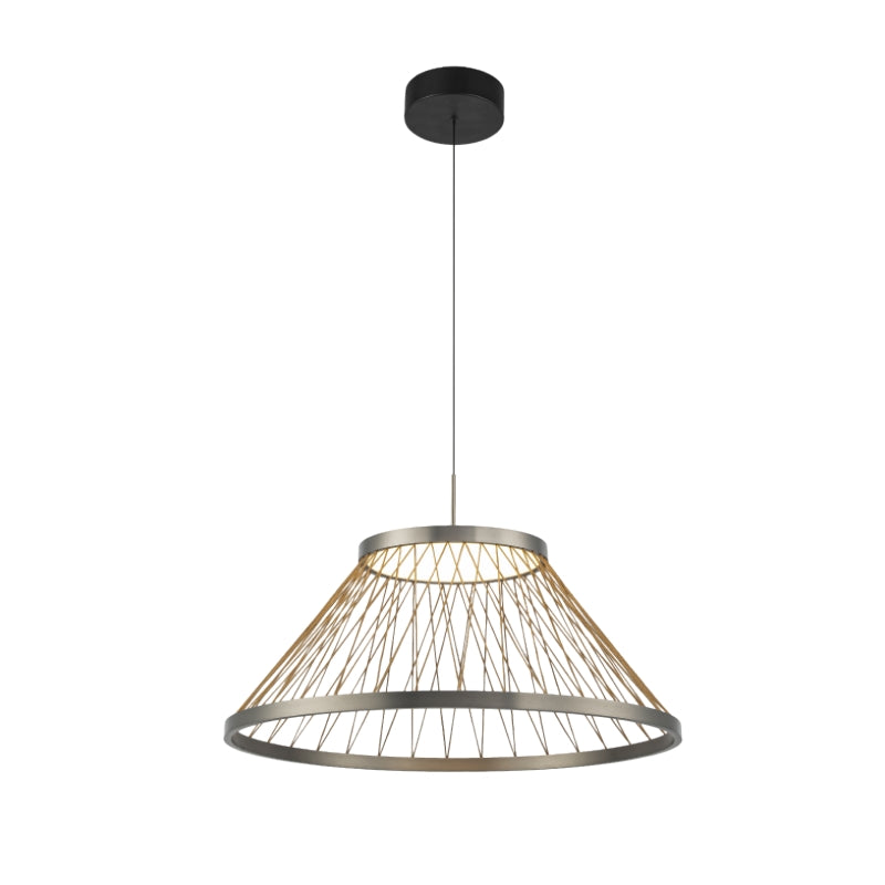 Mantra Spider Lámpara de techo colgante LED 43W 3000K gris 8949
