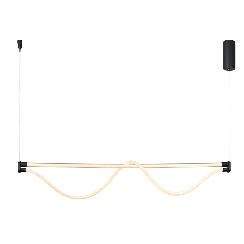 Mantra Fugaz Lámpara de techo colgante LED negro 8951