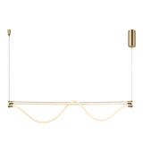 Mantra Fugaz Lámpara de techo colgante LED oro pintura 8952