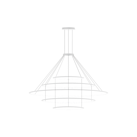 Lámpara de techo colgante LedsC4 Circular Inward 5 Rings ( ) grande LED CD4F-00V9AZDU14